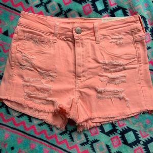 🍑AE neon orange shorts🍑